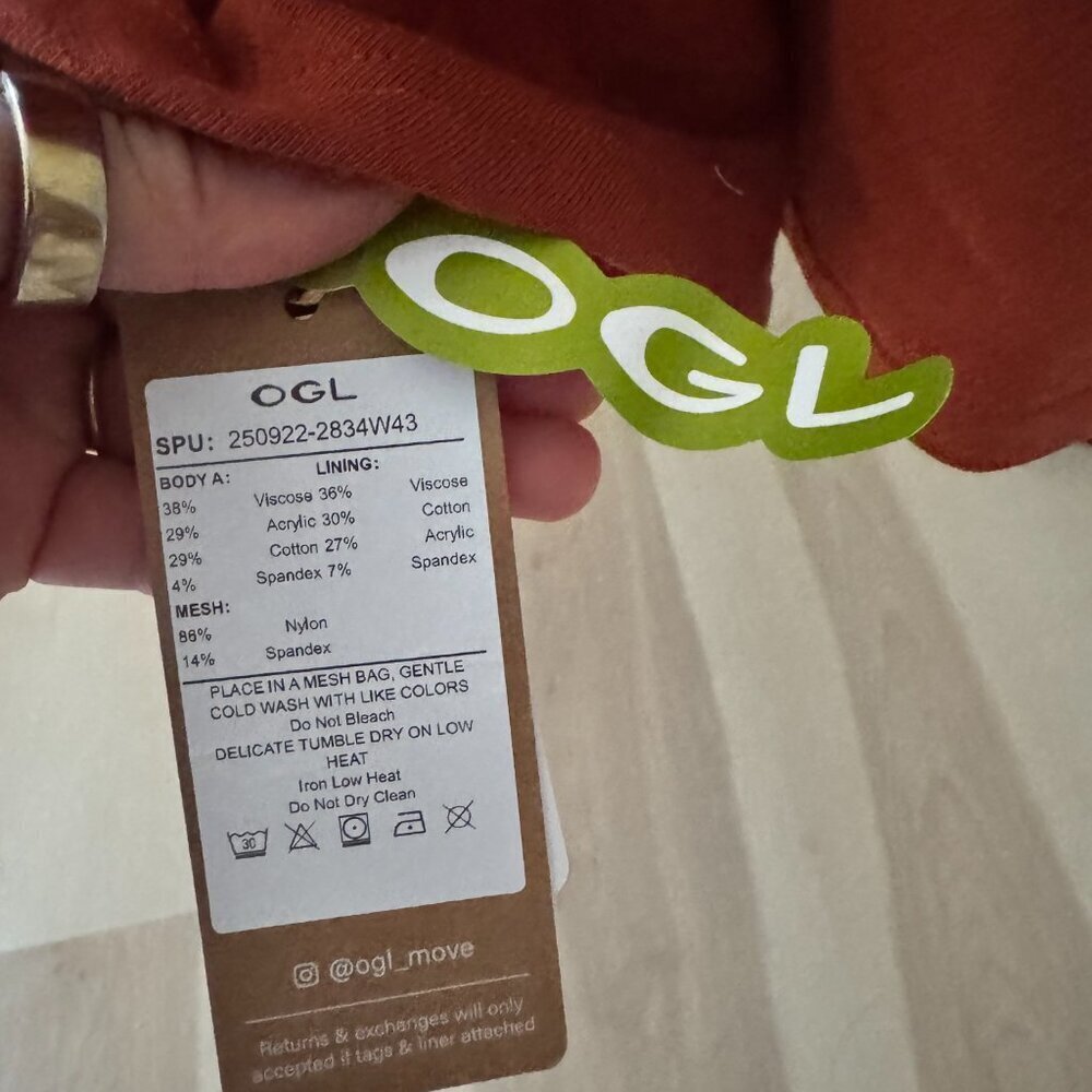 OGL ProWarm Mockneck Midi Dress with Pockets and Built-in Bra - Picture 3 of 4
